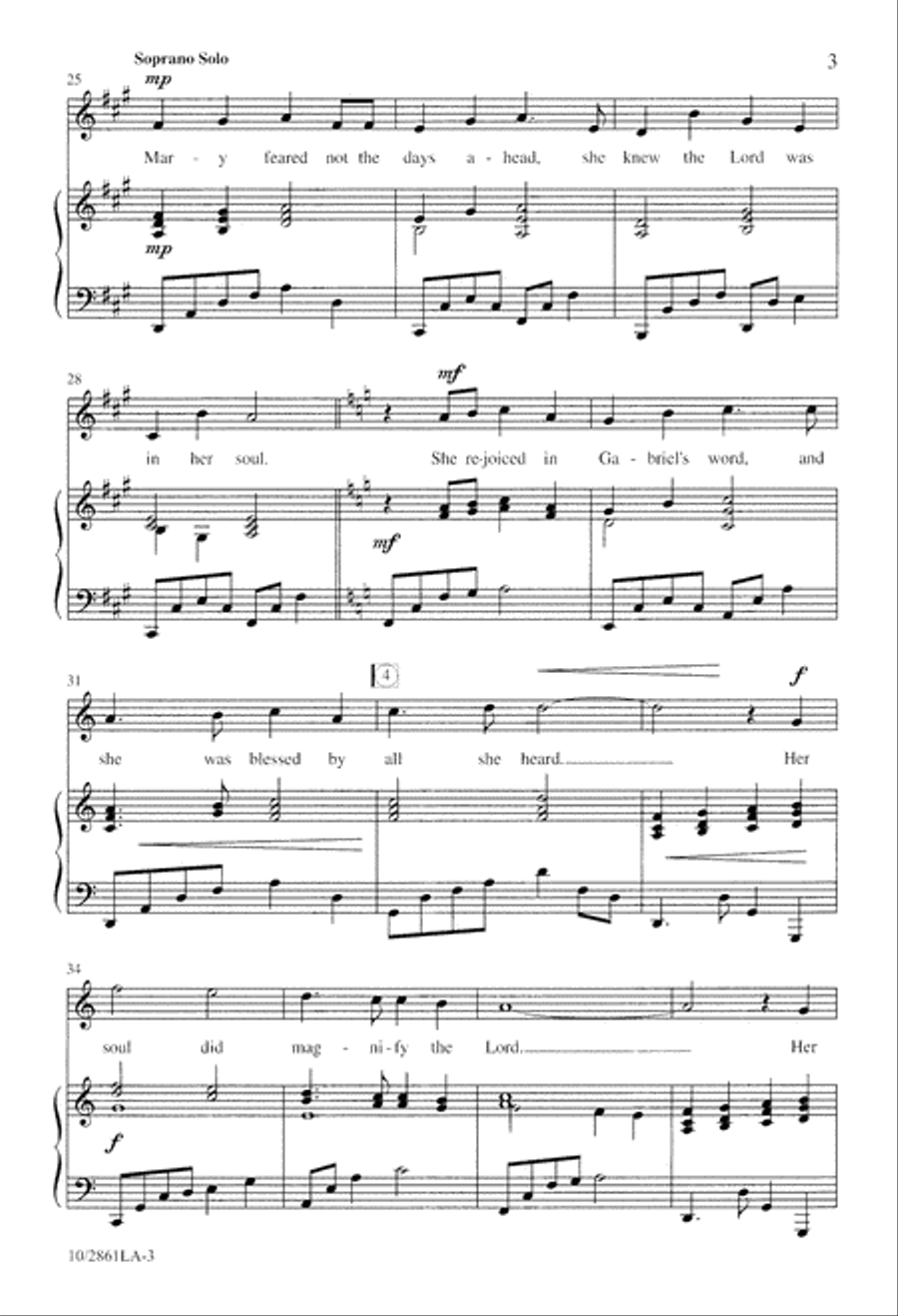 Song of Mary and Joseph Song of Mary and Joseph 3-Part scores gallery preview page 3