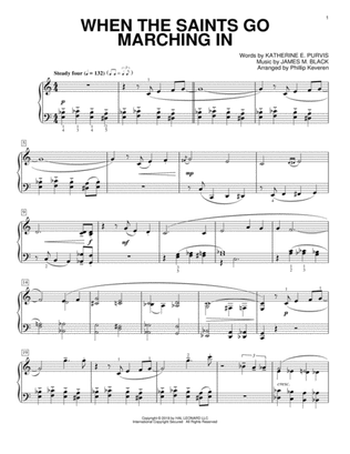 When The Saints Go Marching In [Classical version] (arr. Phillip Keveren)