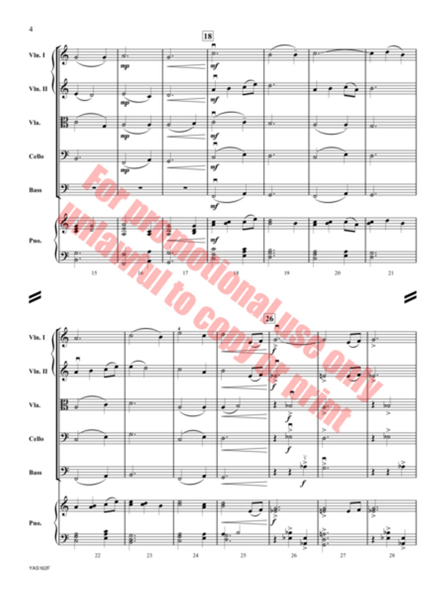 Virgo String Orchestra scores gallery preview page 5