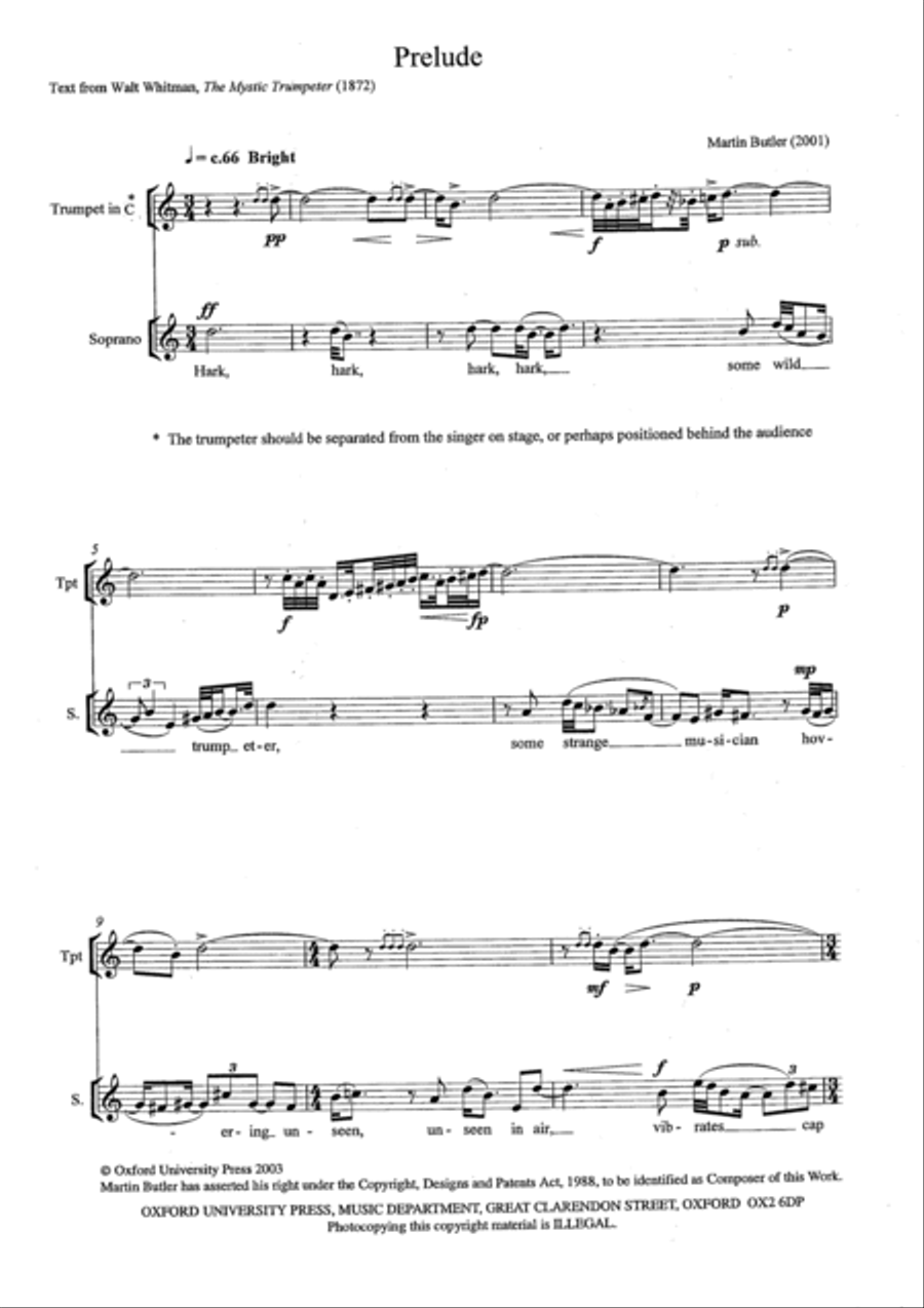 Prelude Prelude B-Flat Trumpet scores gallery preview page 2