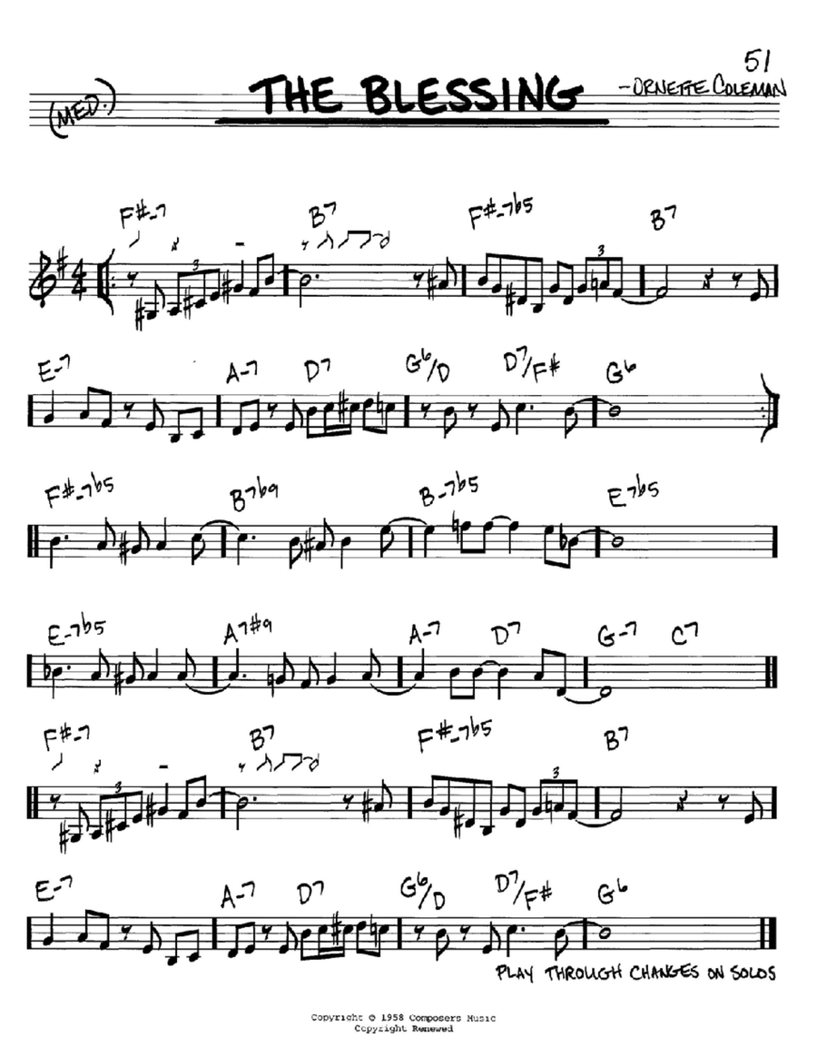 The Blessing Piano scores gallery preview page 1