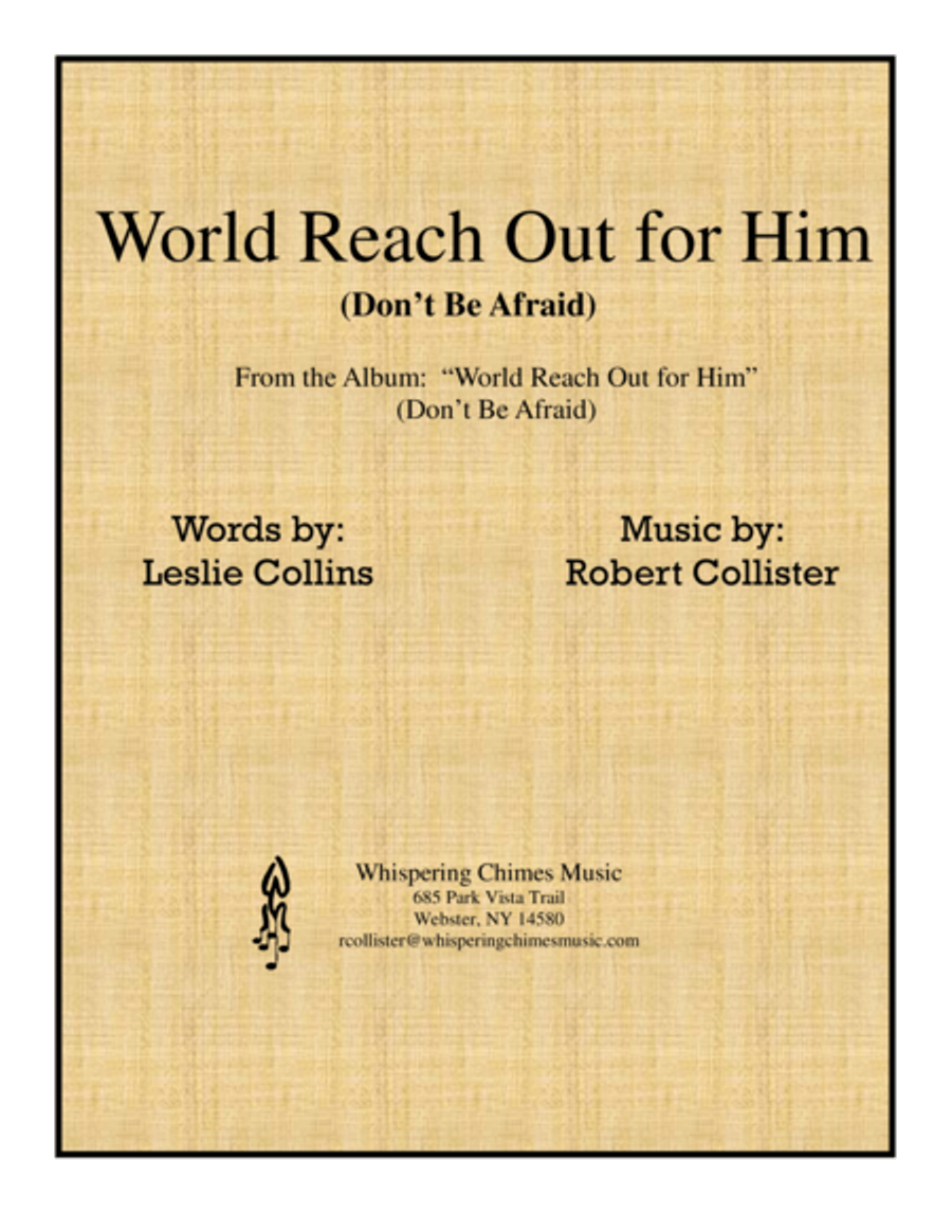 World Reach Out For Him, (Don't Be Afraid) Voice Solo scores gallery preview page 1