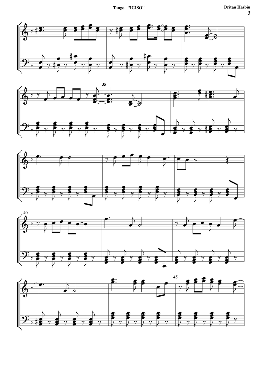 IGISO Piano Solo scores gallery preview page 3