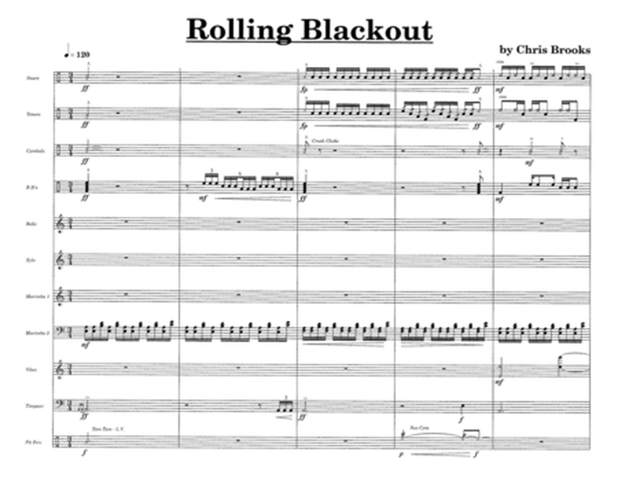 Rolling Blackout w/Tutor Tracks