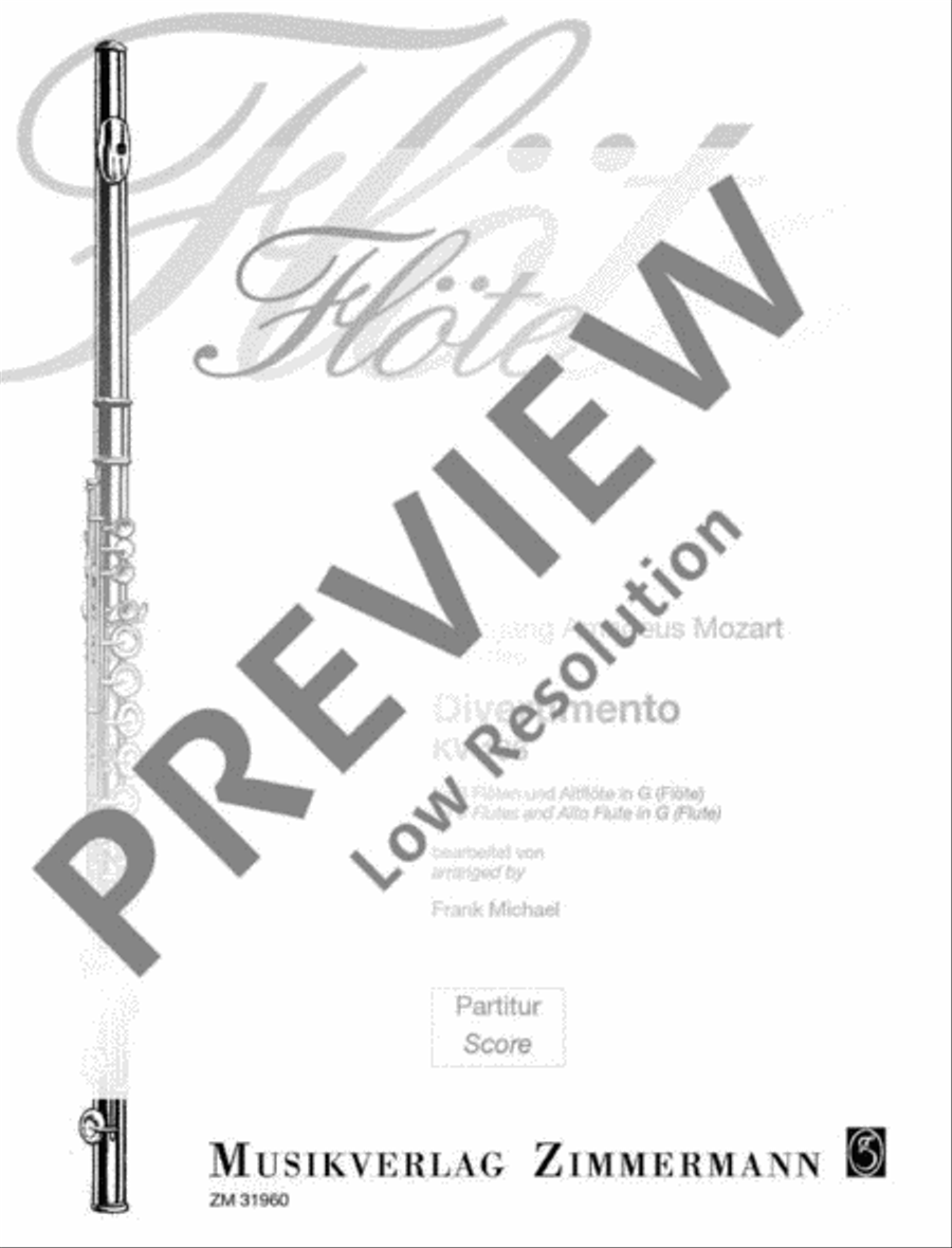 Divertimento Flute Trio scores gallery preview page 2