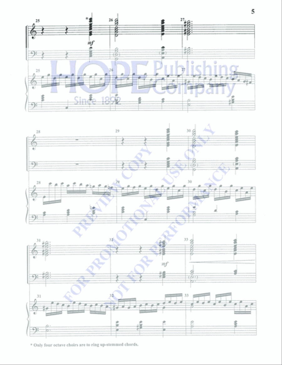 Alleluia 4-Octaves scores gallery preview page 5