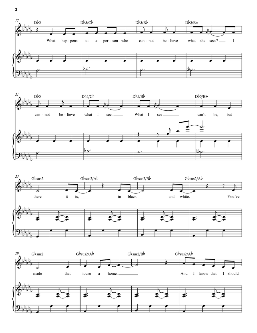 What Happens (from The Notebook) Voice scores gallery preview page 2
