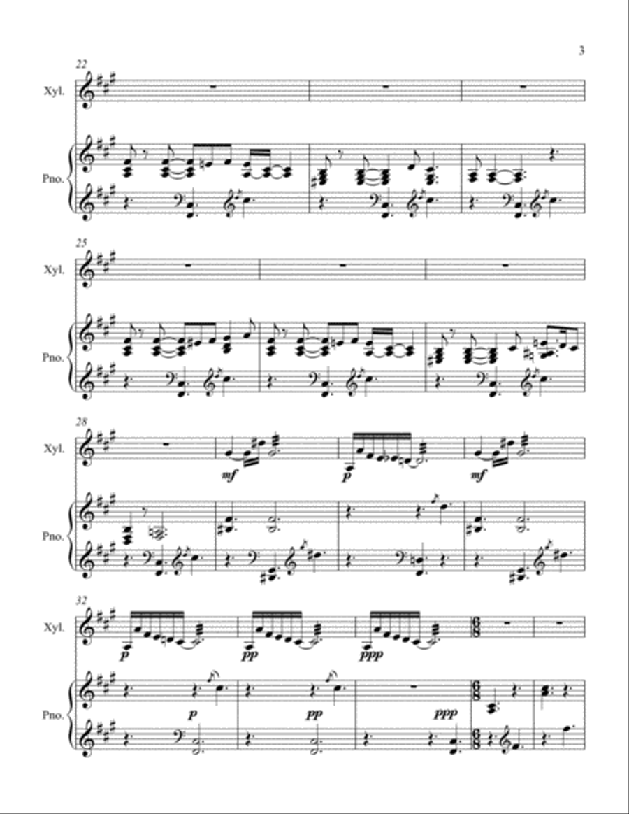 Will O' the Wisp Piano scores gallery preview page 3