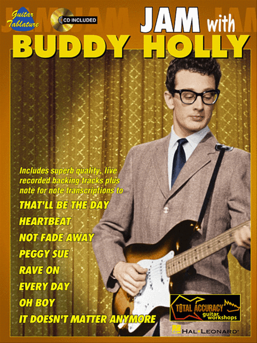 Jam with Buddy Holly Guitar Tablature scores gallery preview page 1