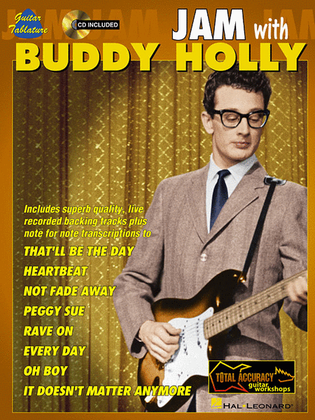 Book cover for Jam with Buddy Holly