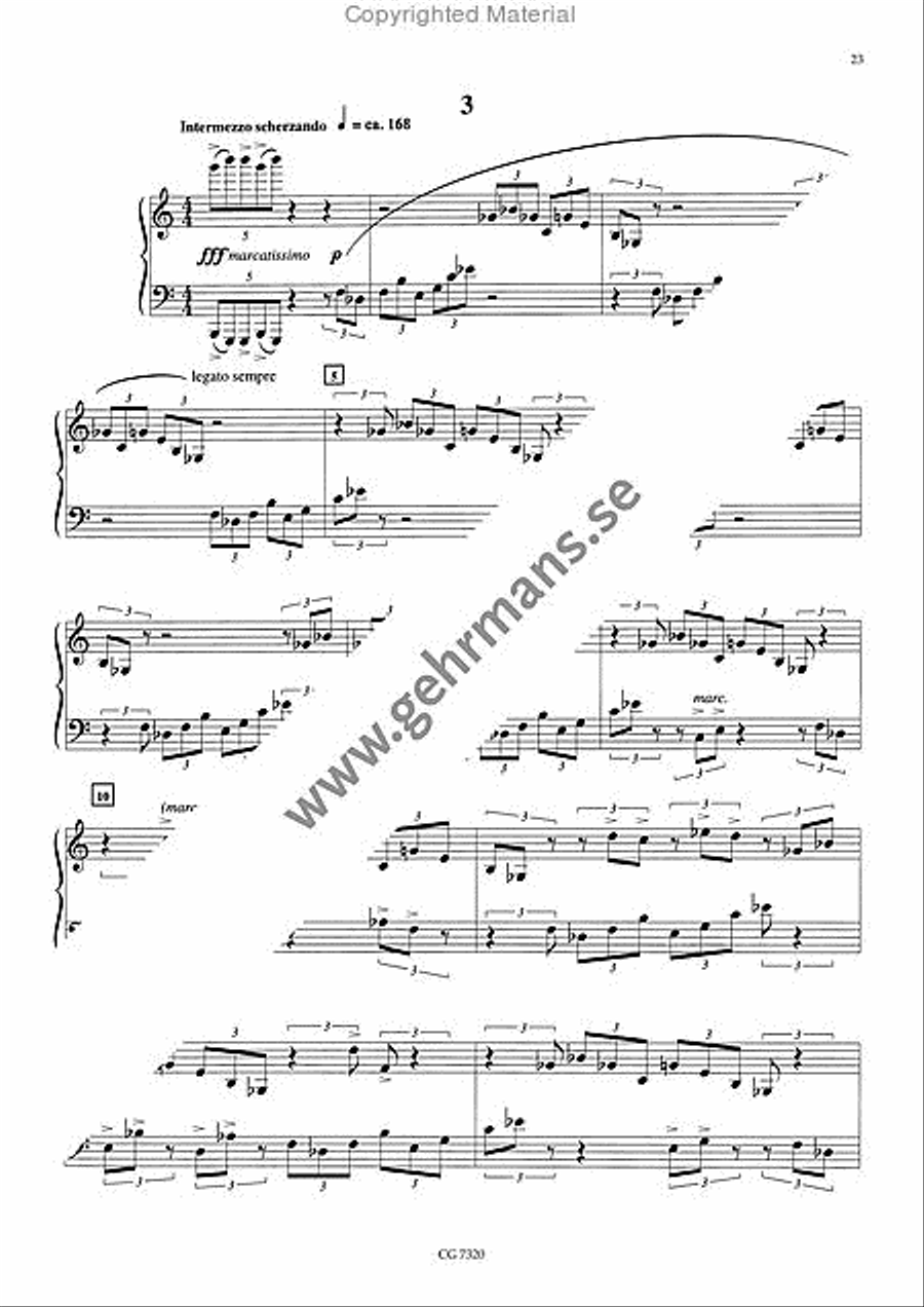 Sonat Piano Solo scores gallery preview page 4