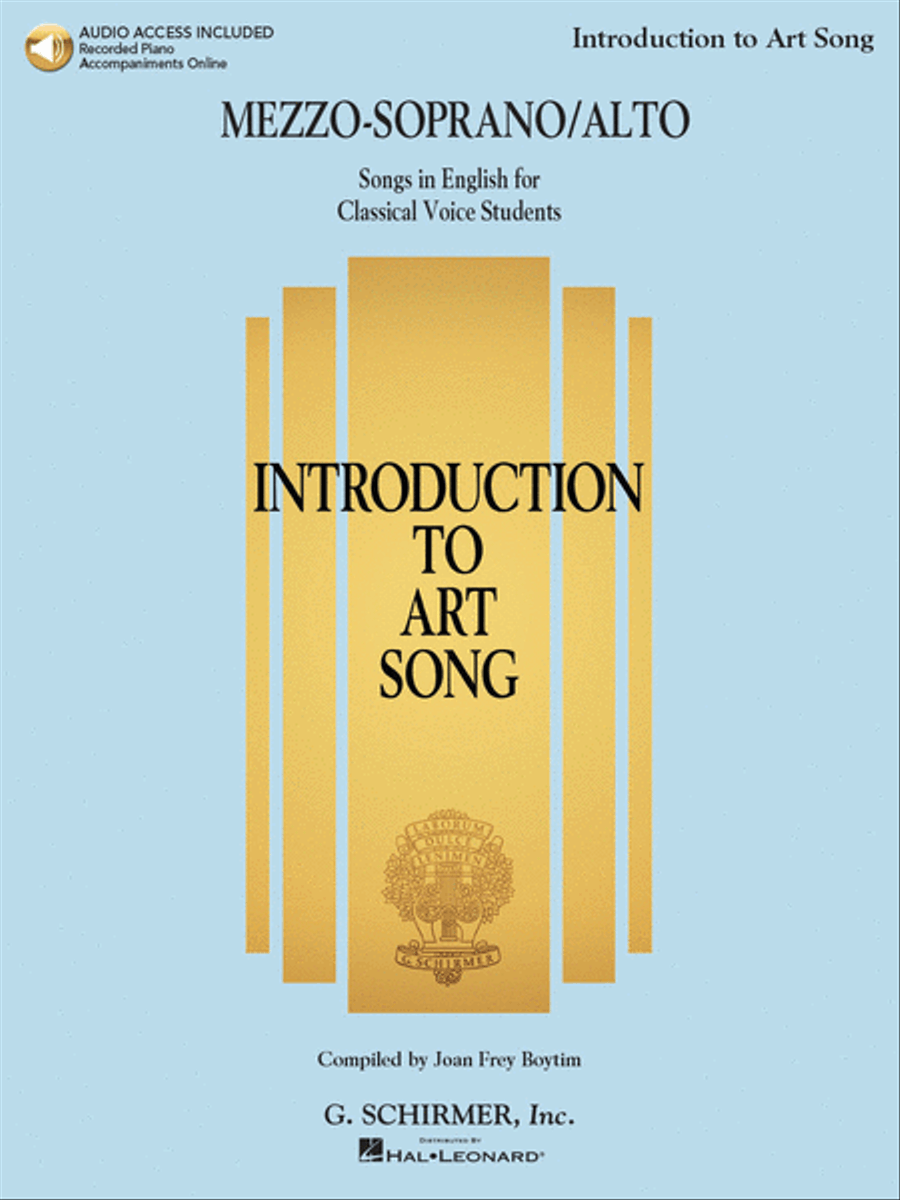 Introduction to Art Song for Mezzo-Soprano/Alto Acoustic Guitar scores gallery preview page 1