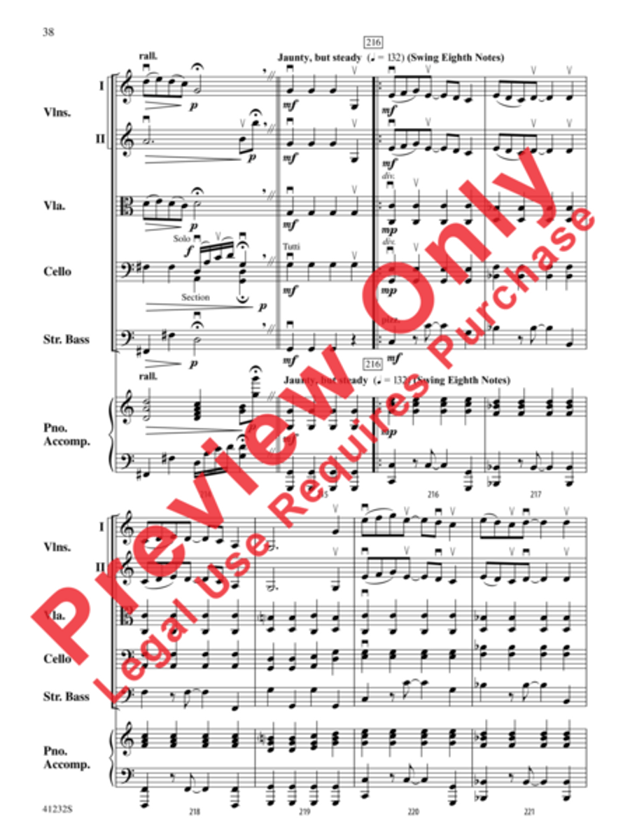 Pippin String Orchestra scores gallery preview page 39