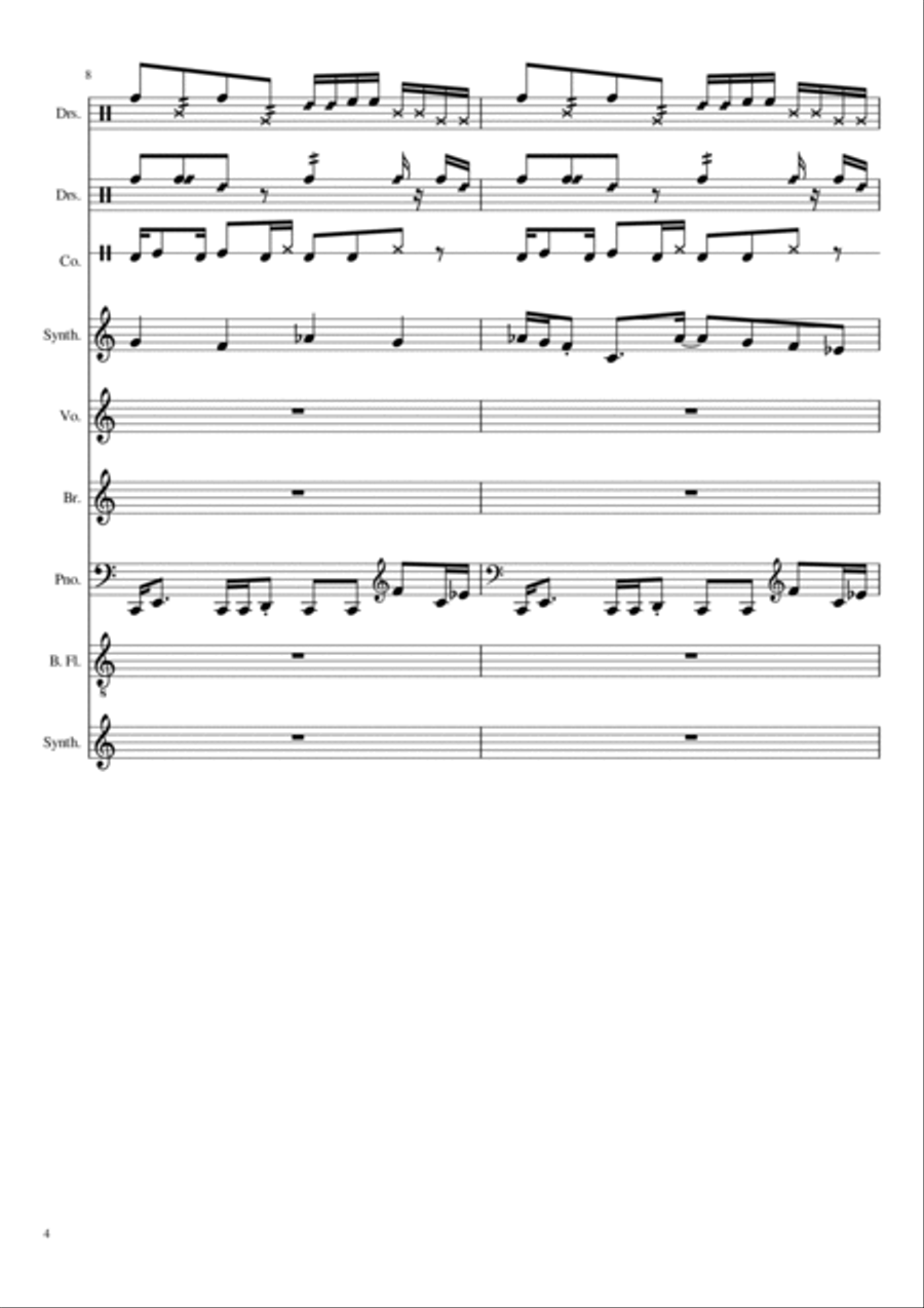 BarunFilmTrailerCastingMusic Small Ensemble scores gallery preview page 4