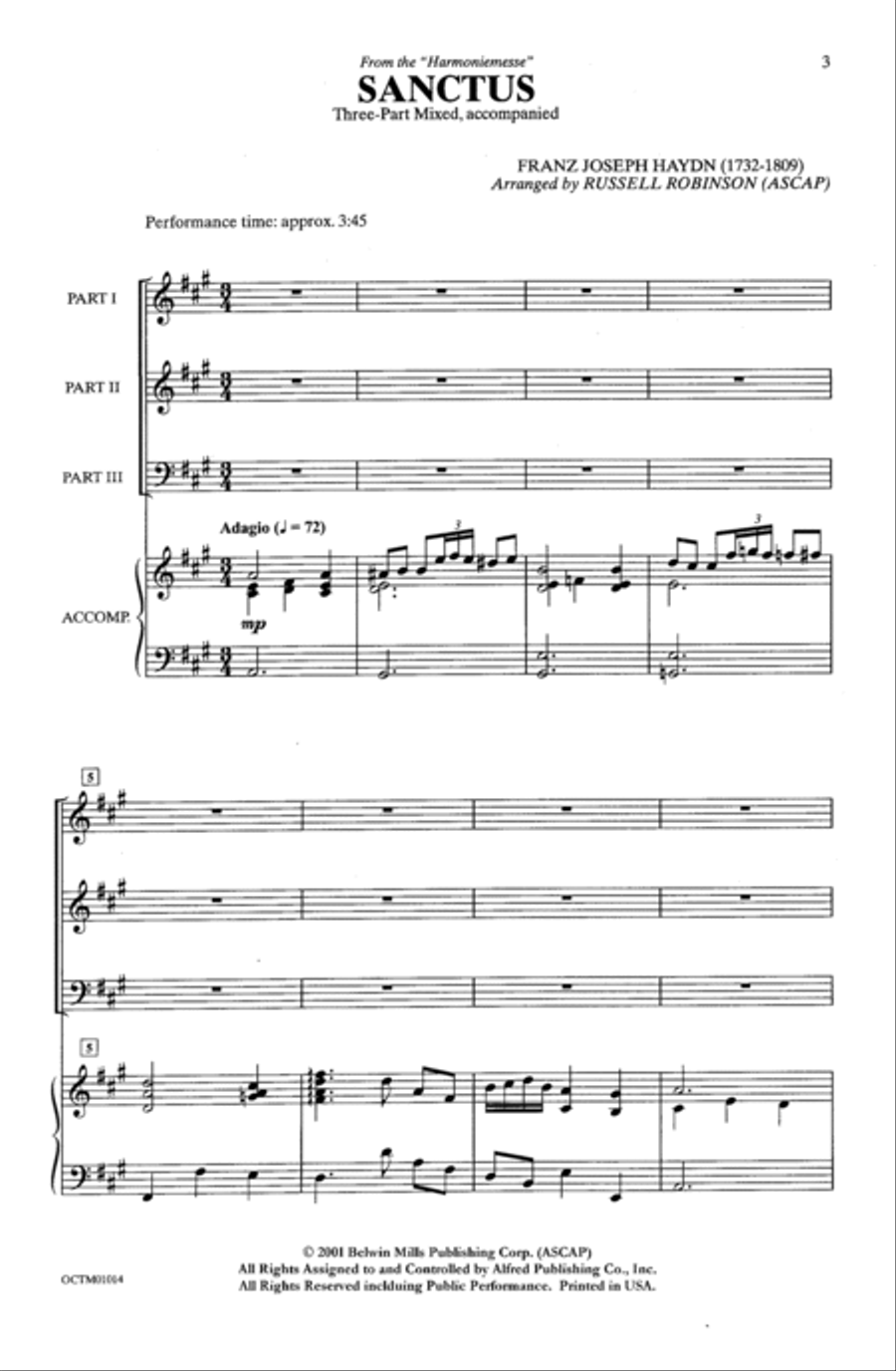 Sanctus 2-Part scores gallery preview page 12