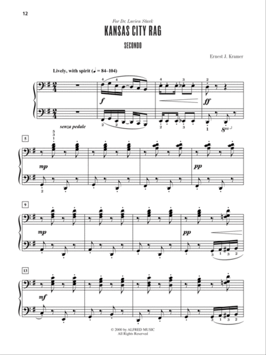 Contest Winners for Two, Book 5 Small Ensemble scores gallery preview page 4