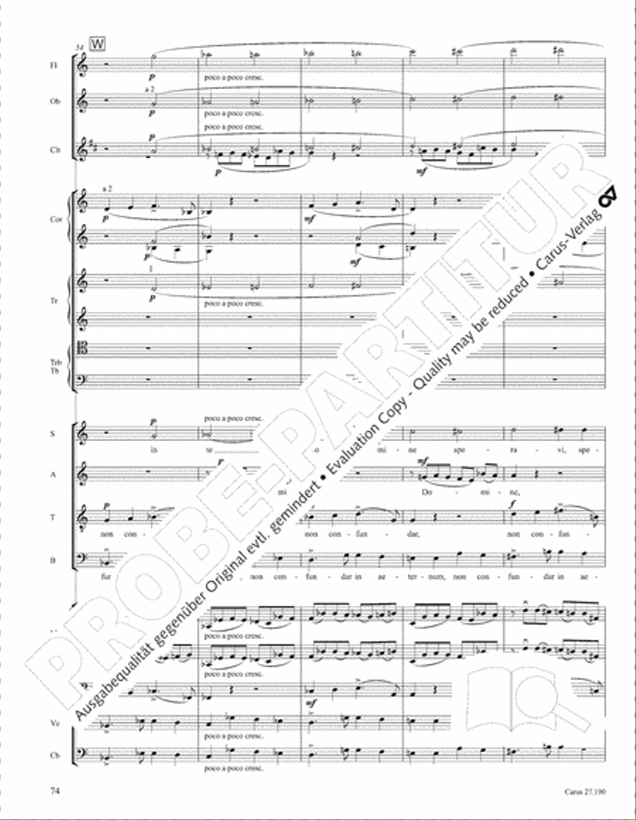 Te Deum 4-Part scores gallery preview page 81