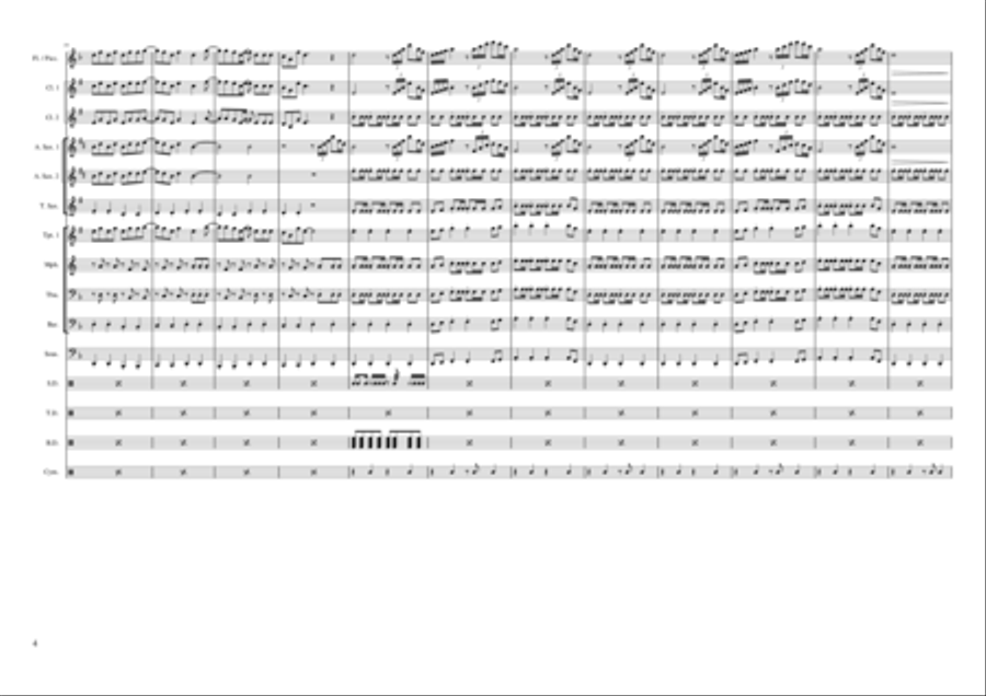 Gimme! Gimme! Gimme! (a Man After Midnight) Gimme! Gimme! Gimme! (a Man After Midnight) Marching Band scores gallery preview page 4