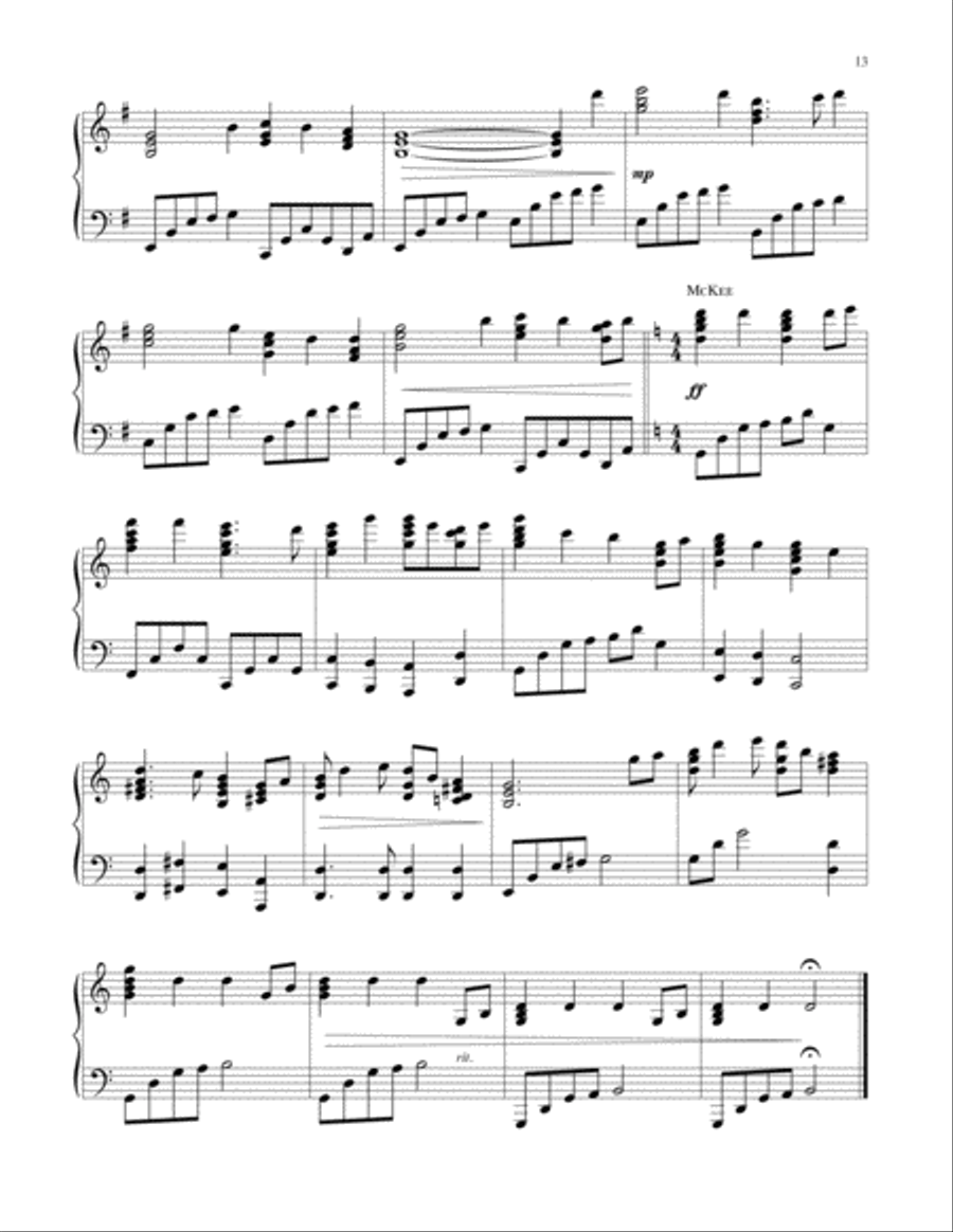 Piano Weavings Volume 2 Piano Solo scores gallery preview page 14
