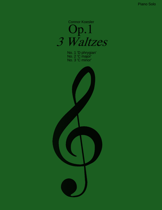 Opus 1 3 Waltzes