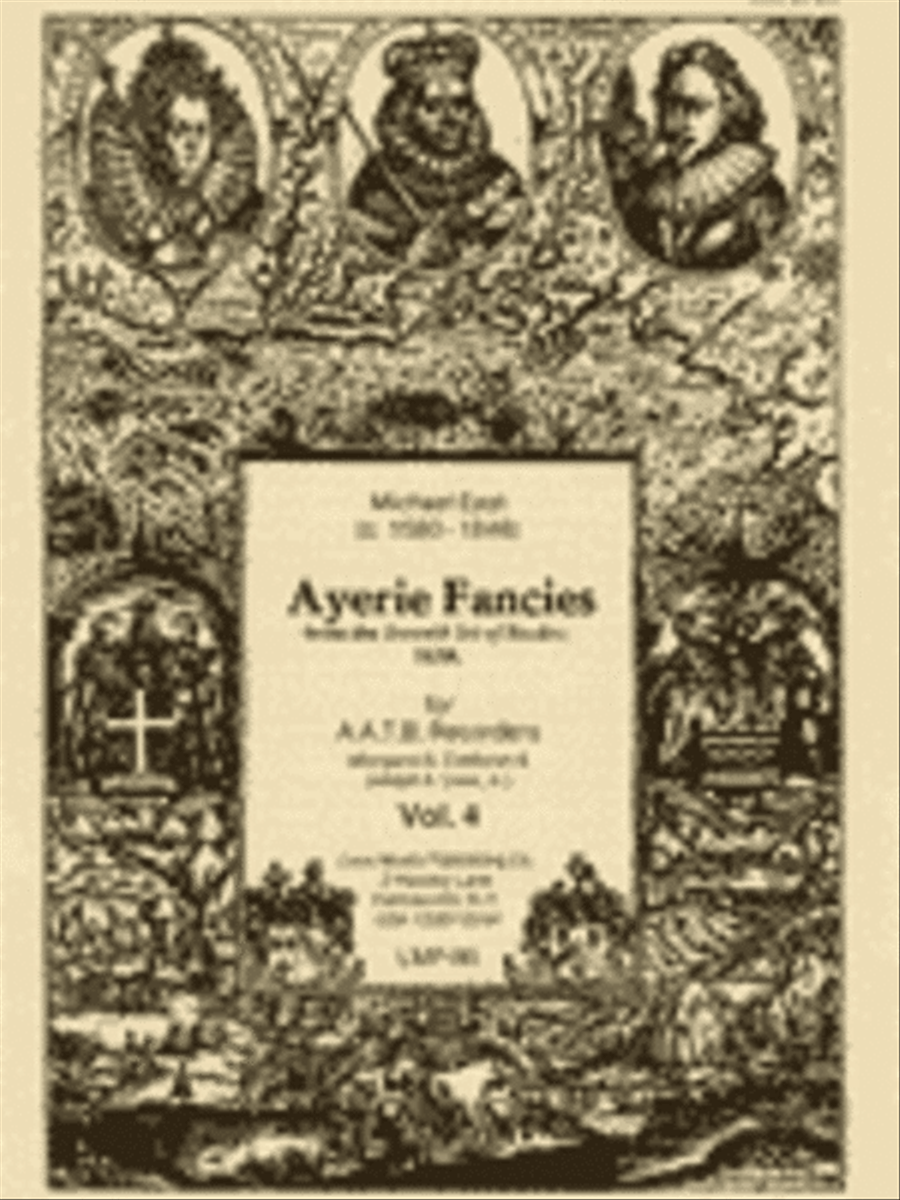 Ayerie Fancies from the Seventh Set of Bookes (1638), Vol. 4 4-Part scores gallery preview page 1