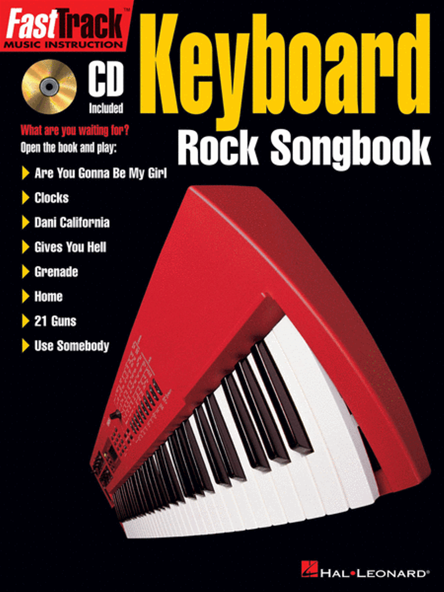 FastTrack Keyboard Rock Songbook Piano scores gallery preview page 1