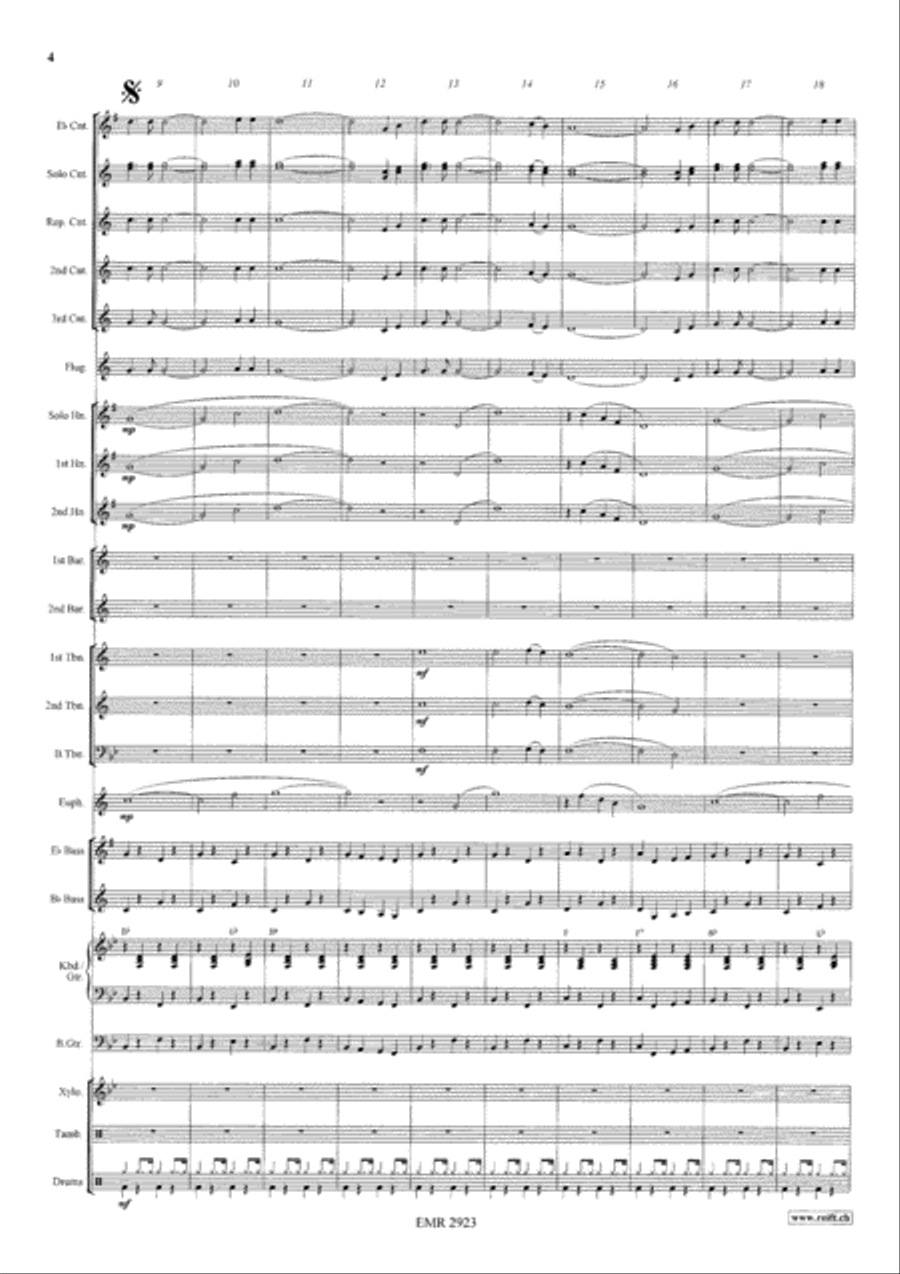 Kumbaya Brass Band scores gallery preview page 5
