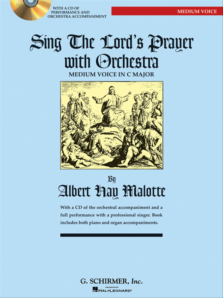 Sing The Lord's Prayer with Orchestra - Medium Voice Medium Voice scores gallery preview page 1