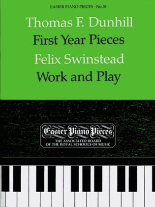 Book cover for First Year Pieces / Work and Play