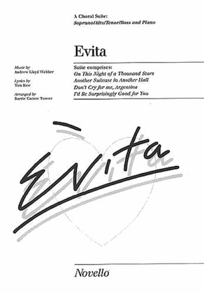 Book cover for Evita Choral Suite