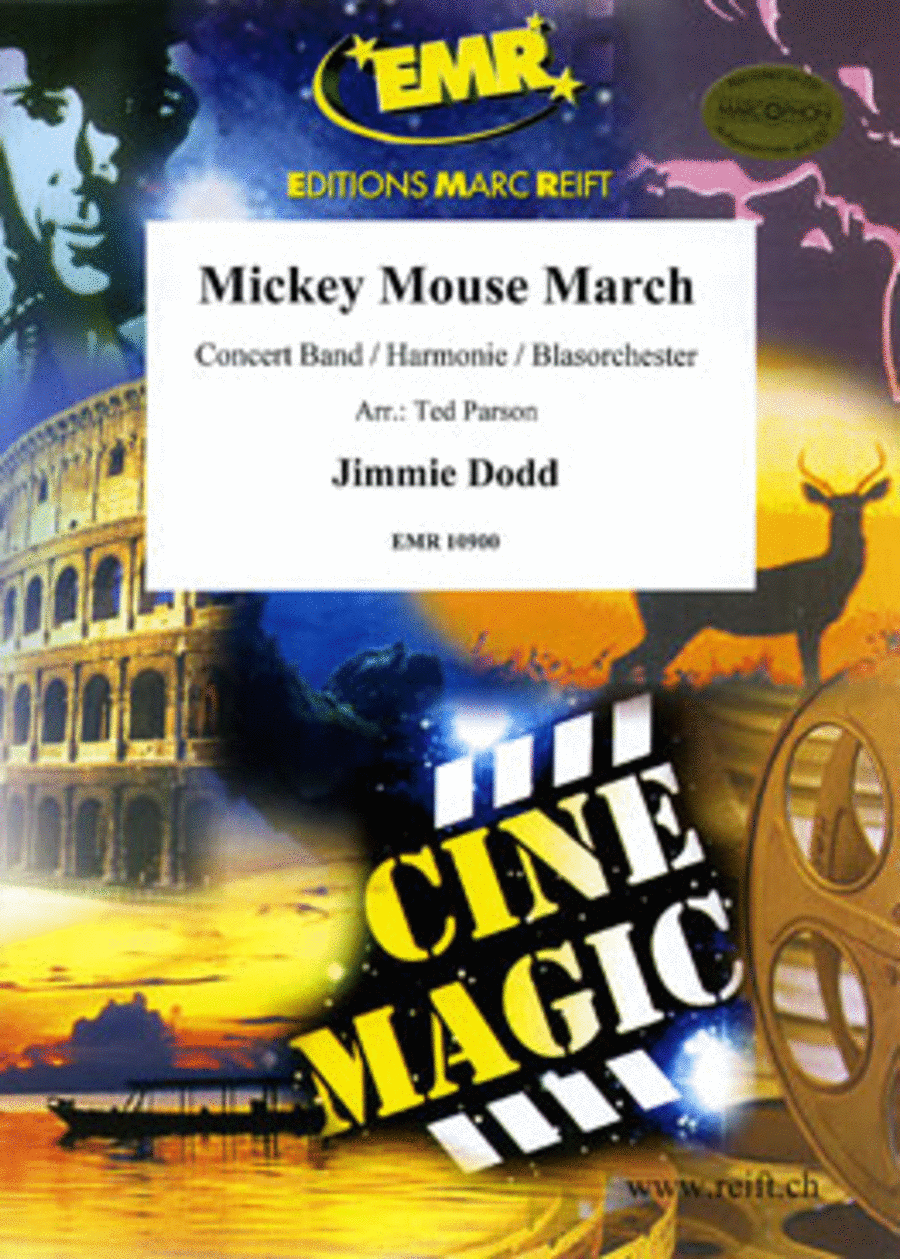 Mickey Mouse March Concert Band scores gallery preview page 1