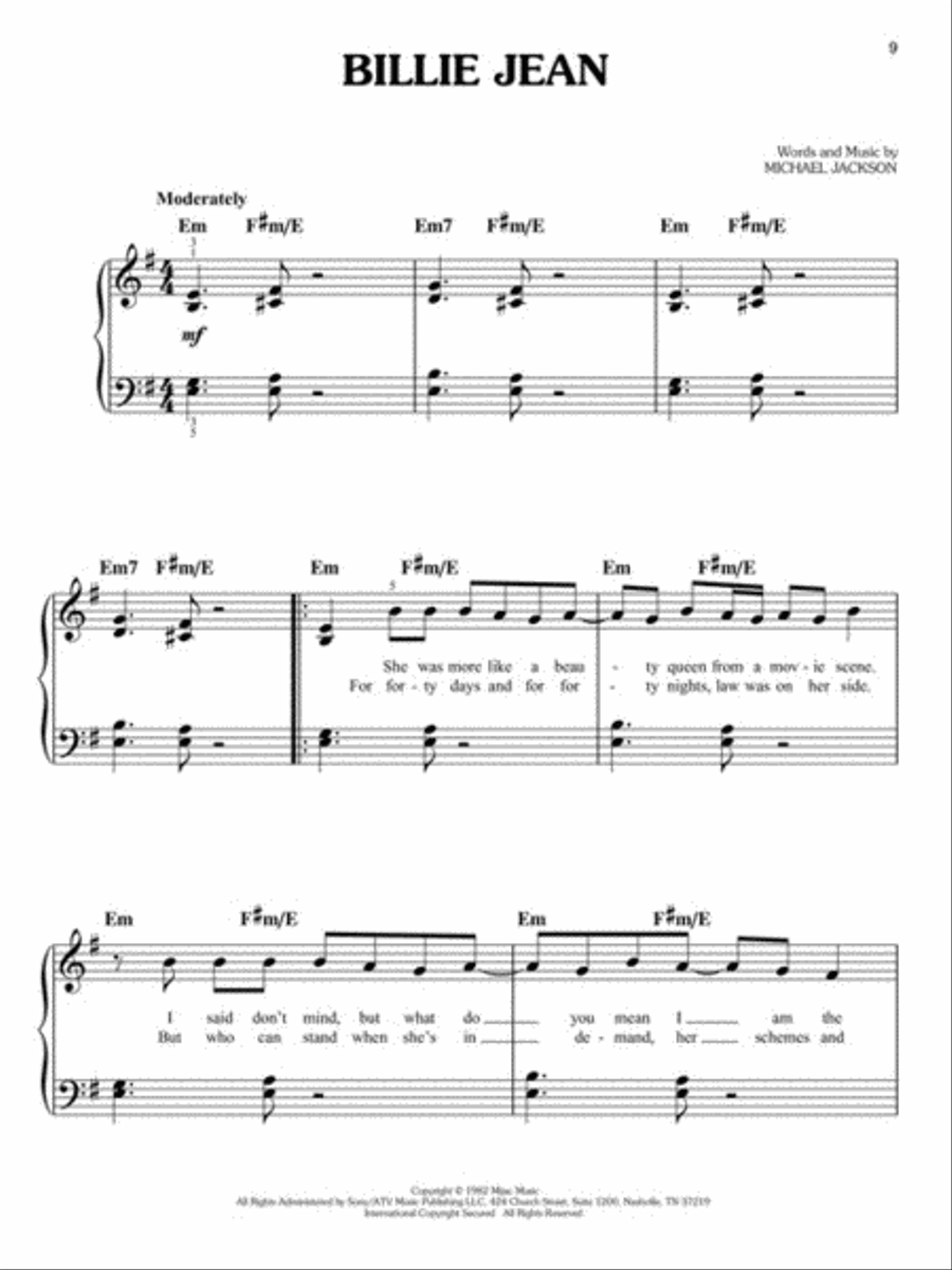 The New Standards Easy Piano scores gallery preview page 5