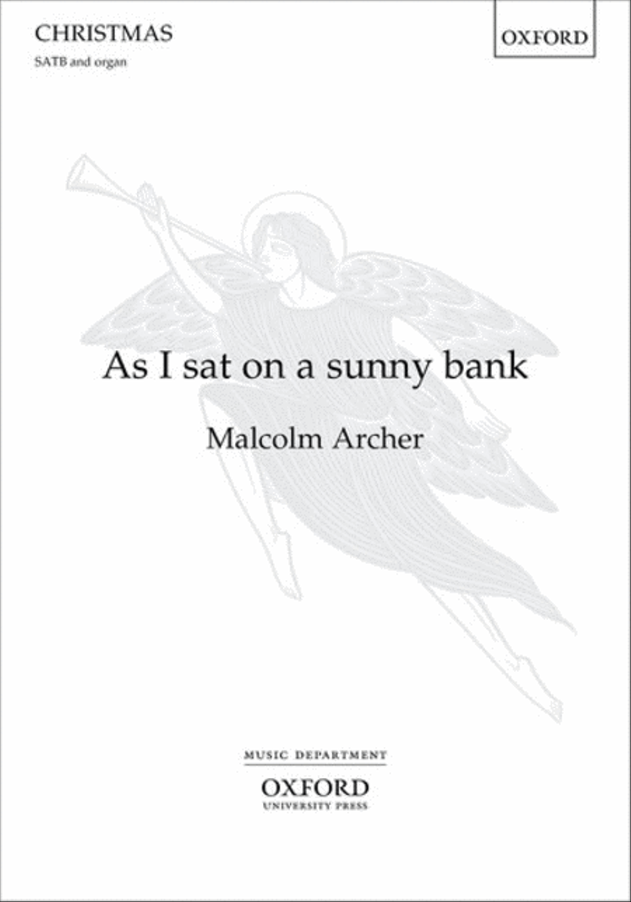 As I sat on a sunny bank As I sat on a sunny bank 4-Part scores gallery preview page 1