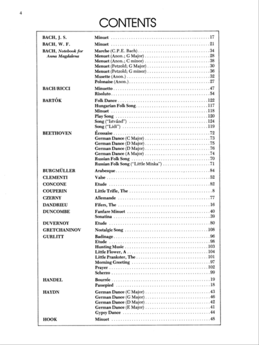 Essential Keyboard Repertoire, Volume 1 Piano Solo scores gallery preview page 2