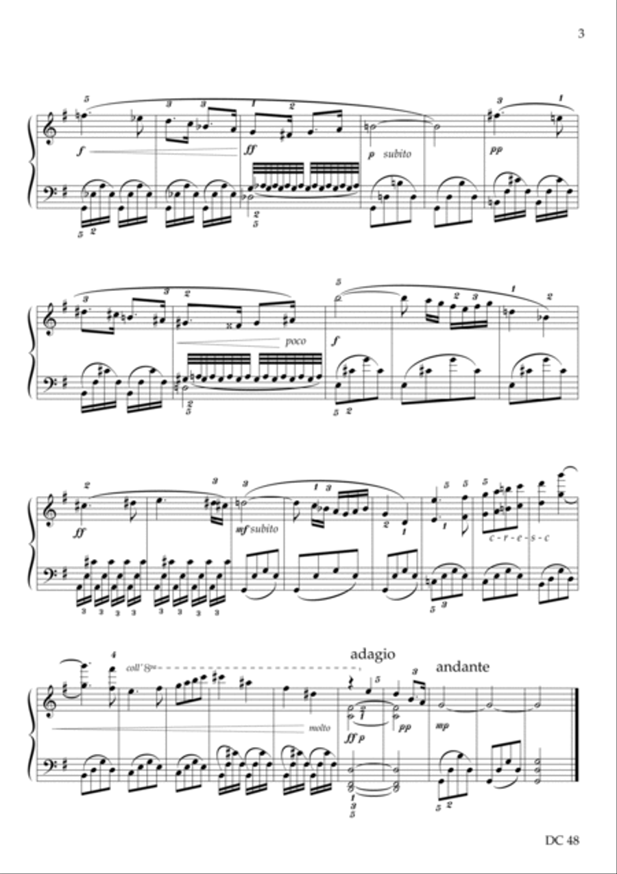 Six Bagatelles Six Bagatelles Piano Solo scores gallery preview page 3