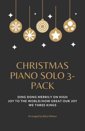Christmas Piano Solo 3-Pack