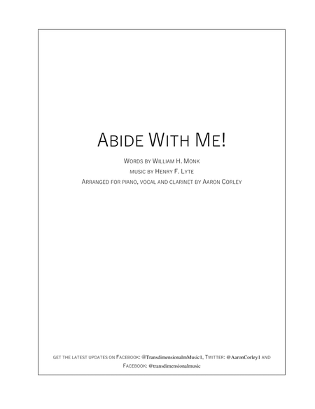 Abide With Me! (clarinet)
