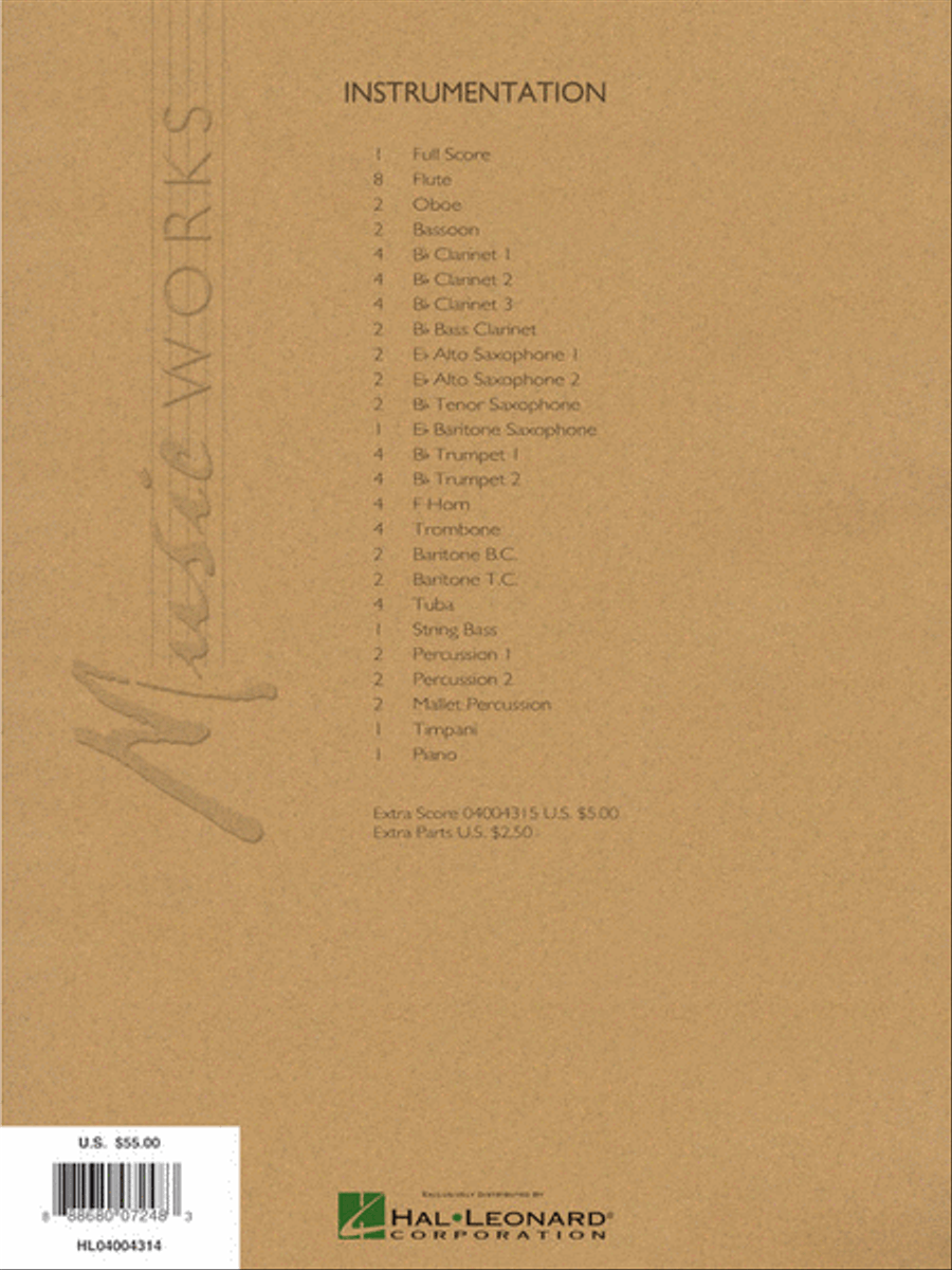 (Risk) Everything for a Dream Concert Band scores gallery preview page 5