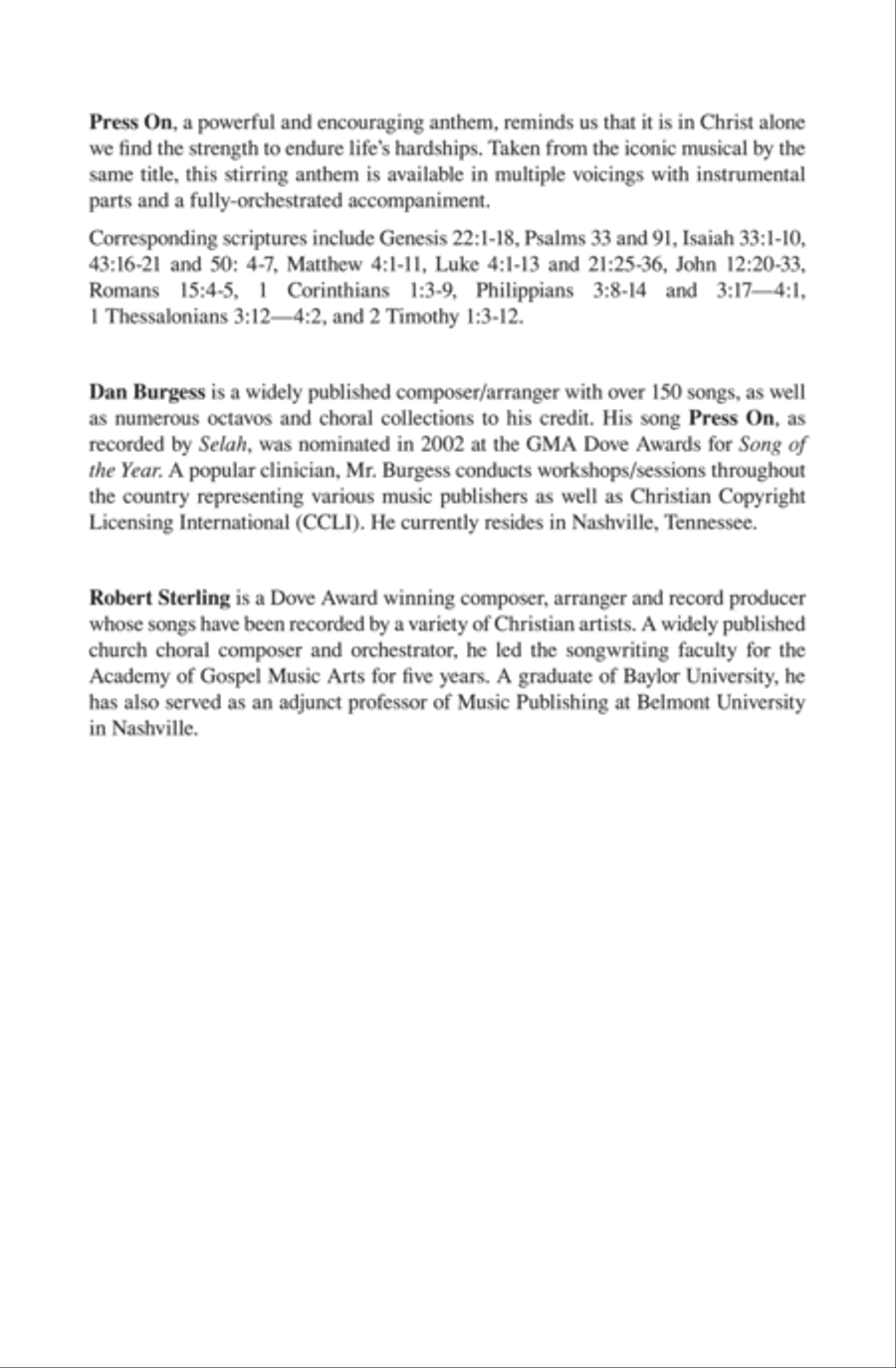 Press On 4-Part scores gallery preview page 2