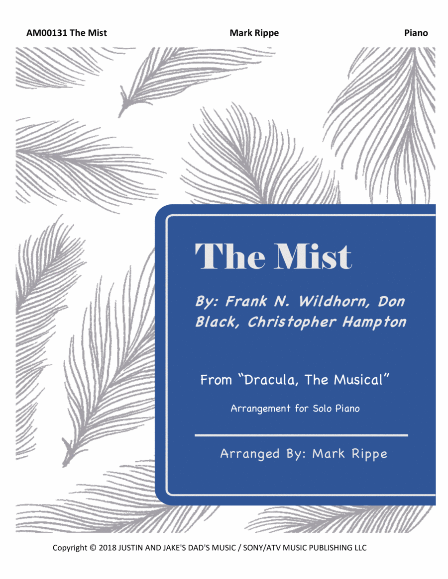 The Mist Piano Solo scores gallery preview page 1