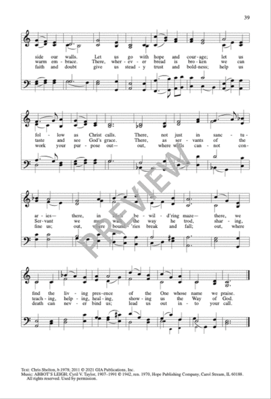 Sing No Empty Alleluias Sacred scores gallery preview page 36