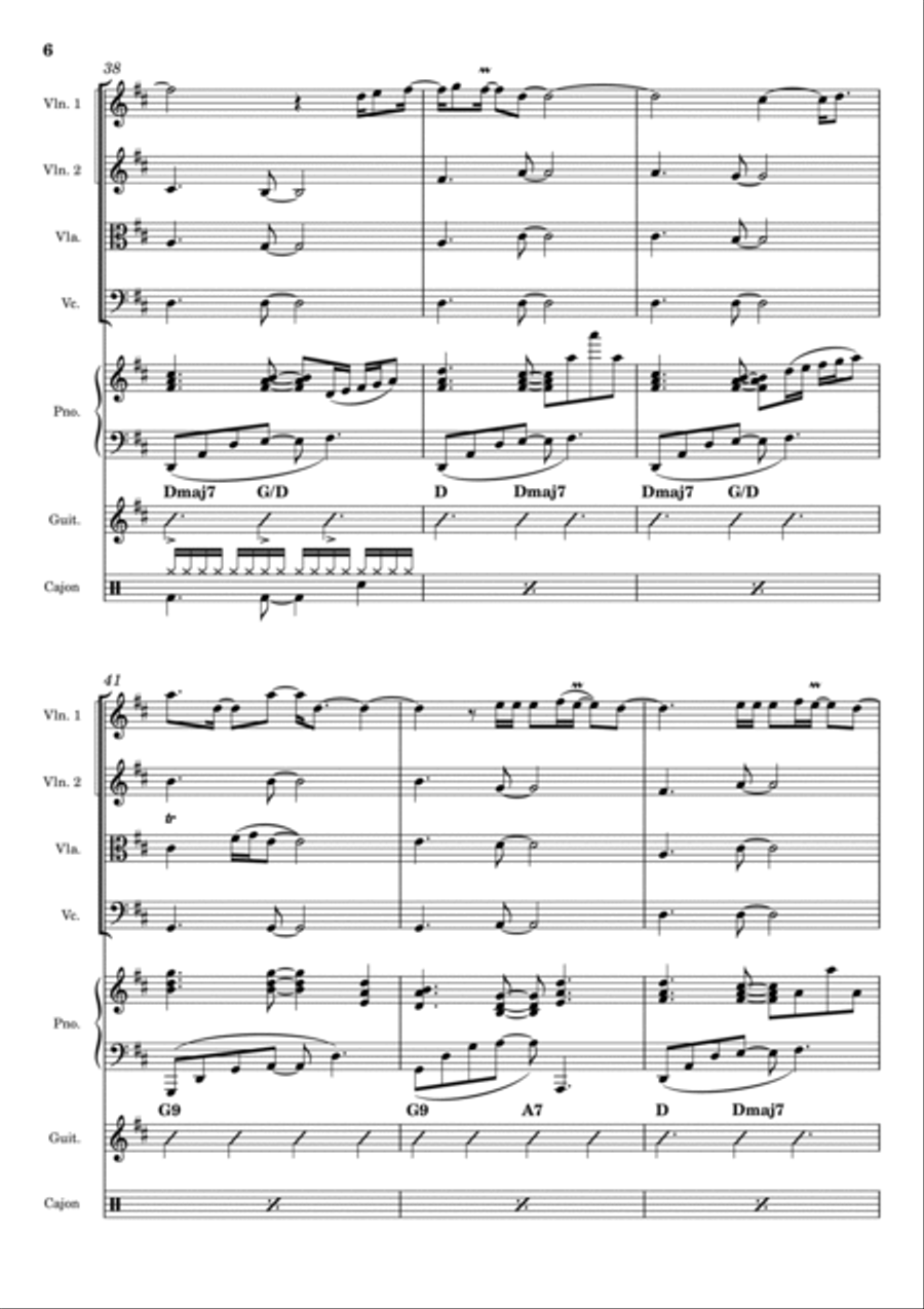 Xo Cello scores gallery preview page 6