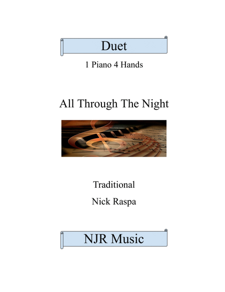 All Through The Night (piano duet) Complete set image number null
