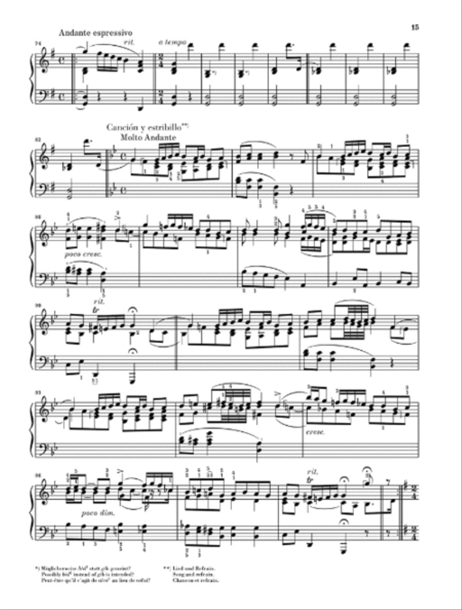 Danzas Españolas Piano Solo scores gallery preview page 4