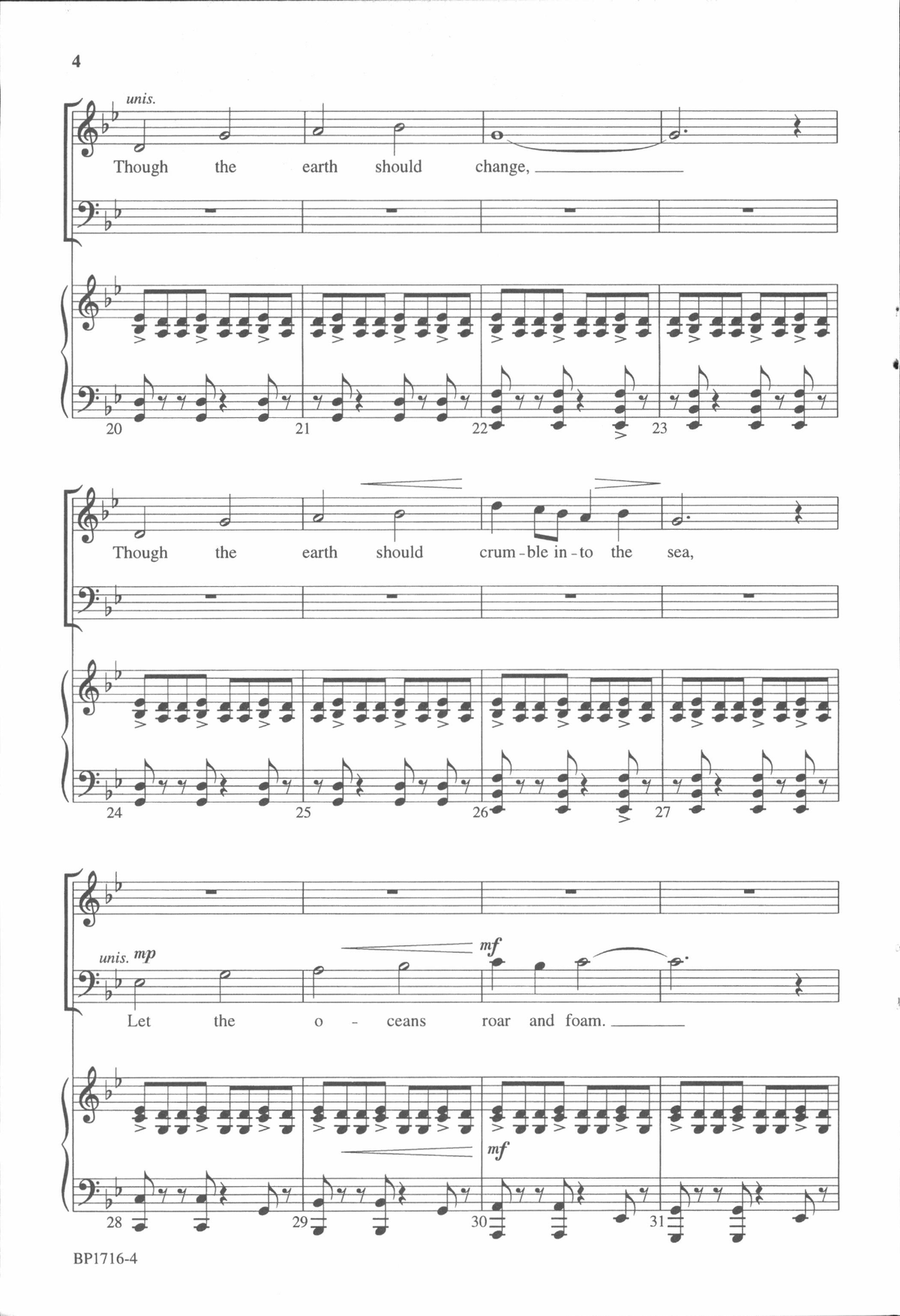 Refuge and Strength 4-Part scores gallery preview page 4