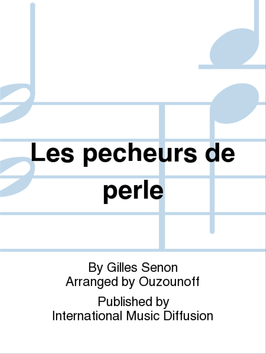 Les pecheurs de perle Les pecheurs de perle English Horn scores gallery preview page 1