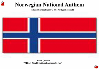 Norwegian National Anthem for Brass Quintet