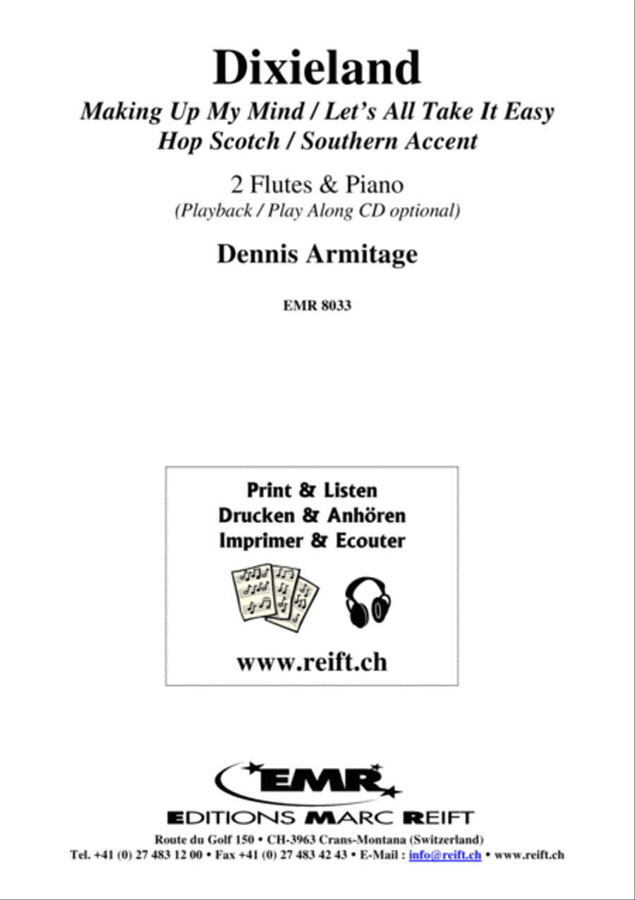 Dixieland Flute Duet scores gallery preview page 2