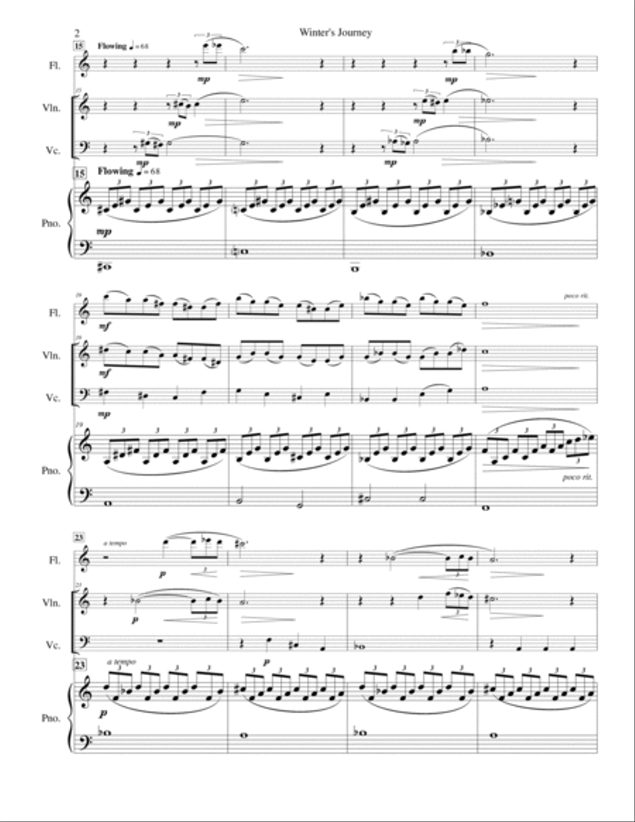Winter's Journey Chamber Music scores gallery preview page 4