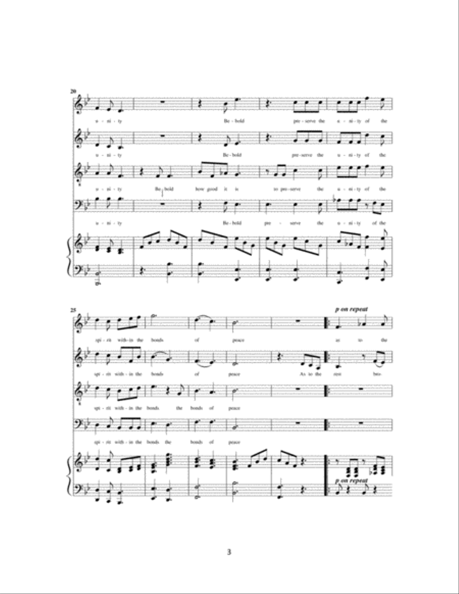 BONDS OF PEACE Small Ensemble scores gallery preview page 3